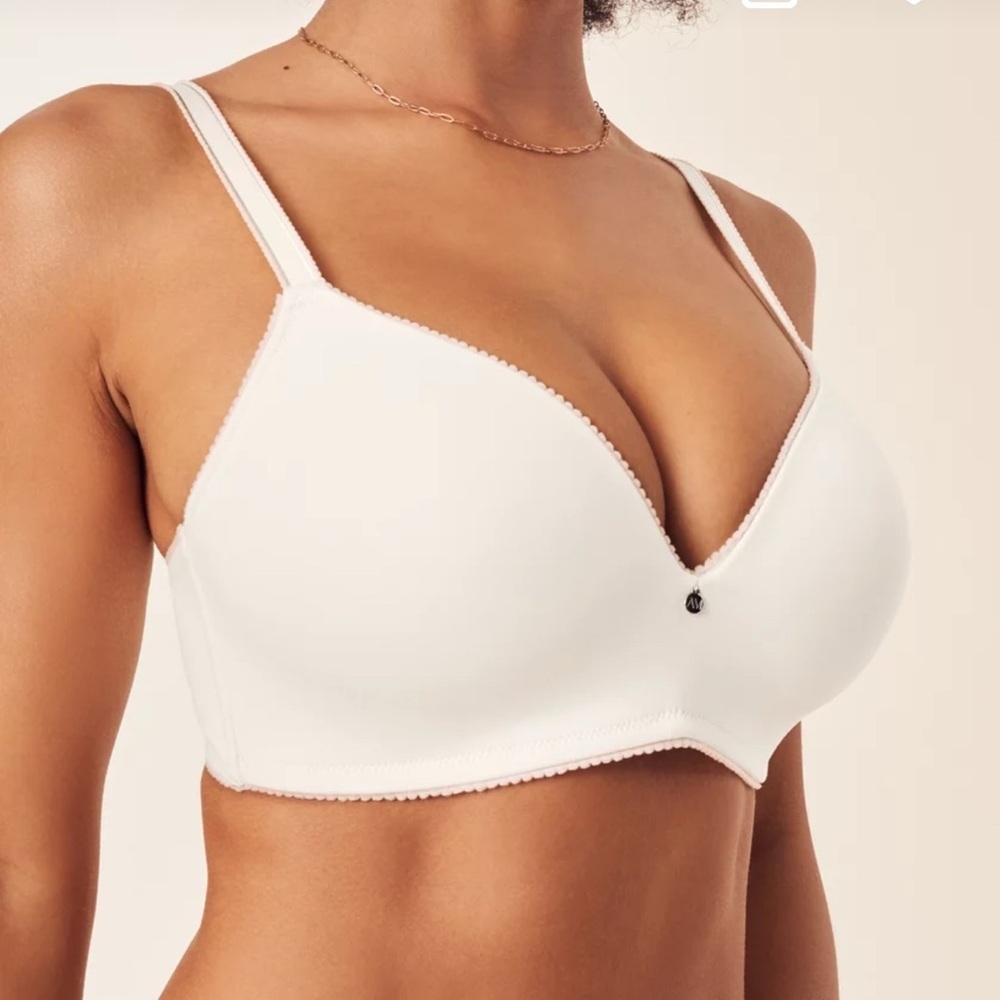 Adore Me White Bra